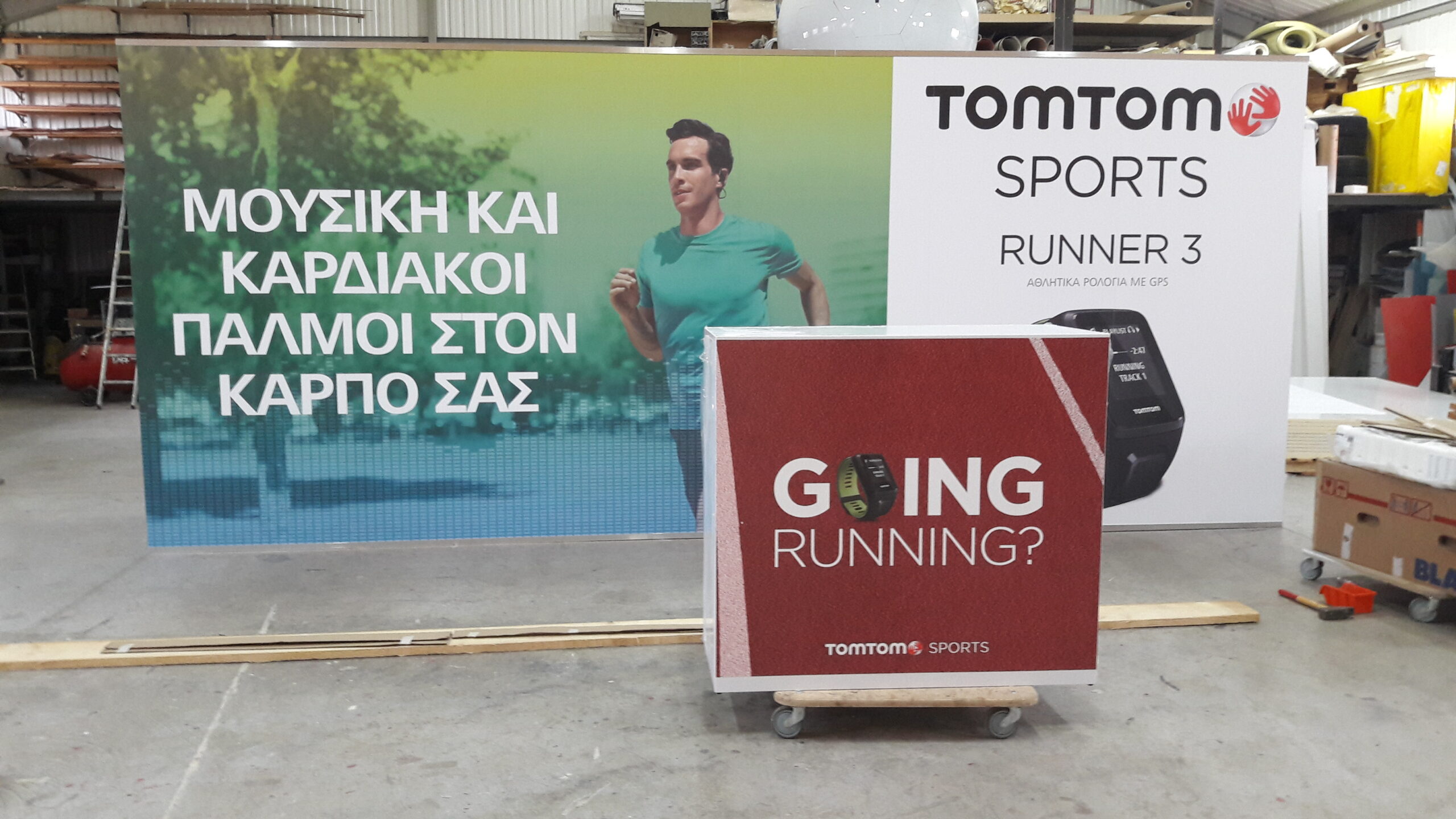 Produkcja personalizowanej zabudowy i mebli eventowych